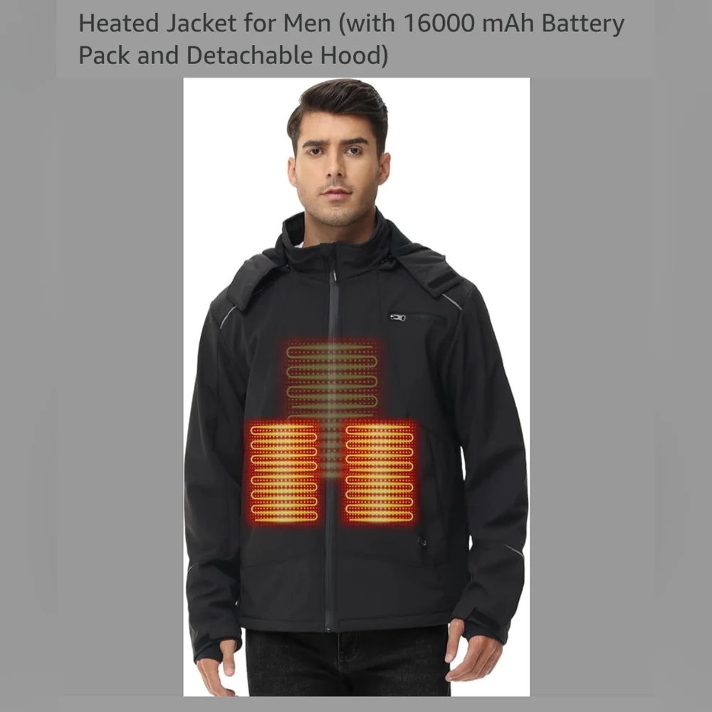 Brand New Heated Jacket Medium - Picture 2 of 11